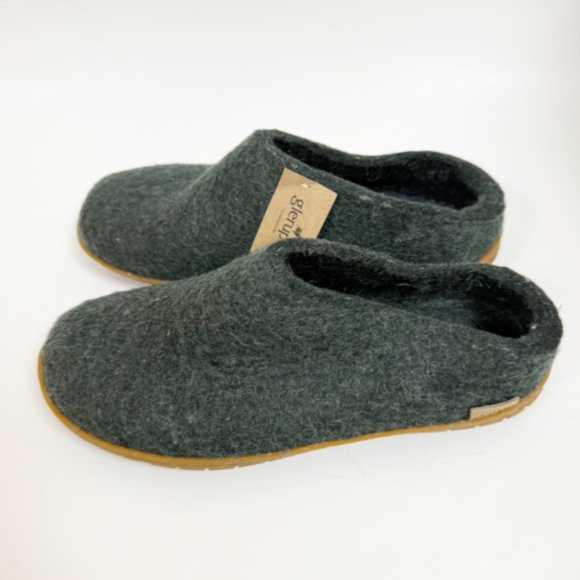 Glerups Shoe Natural Rubber Sole Honey Forest Slippers Size 38 - Picture 6 of 7